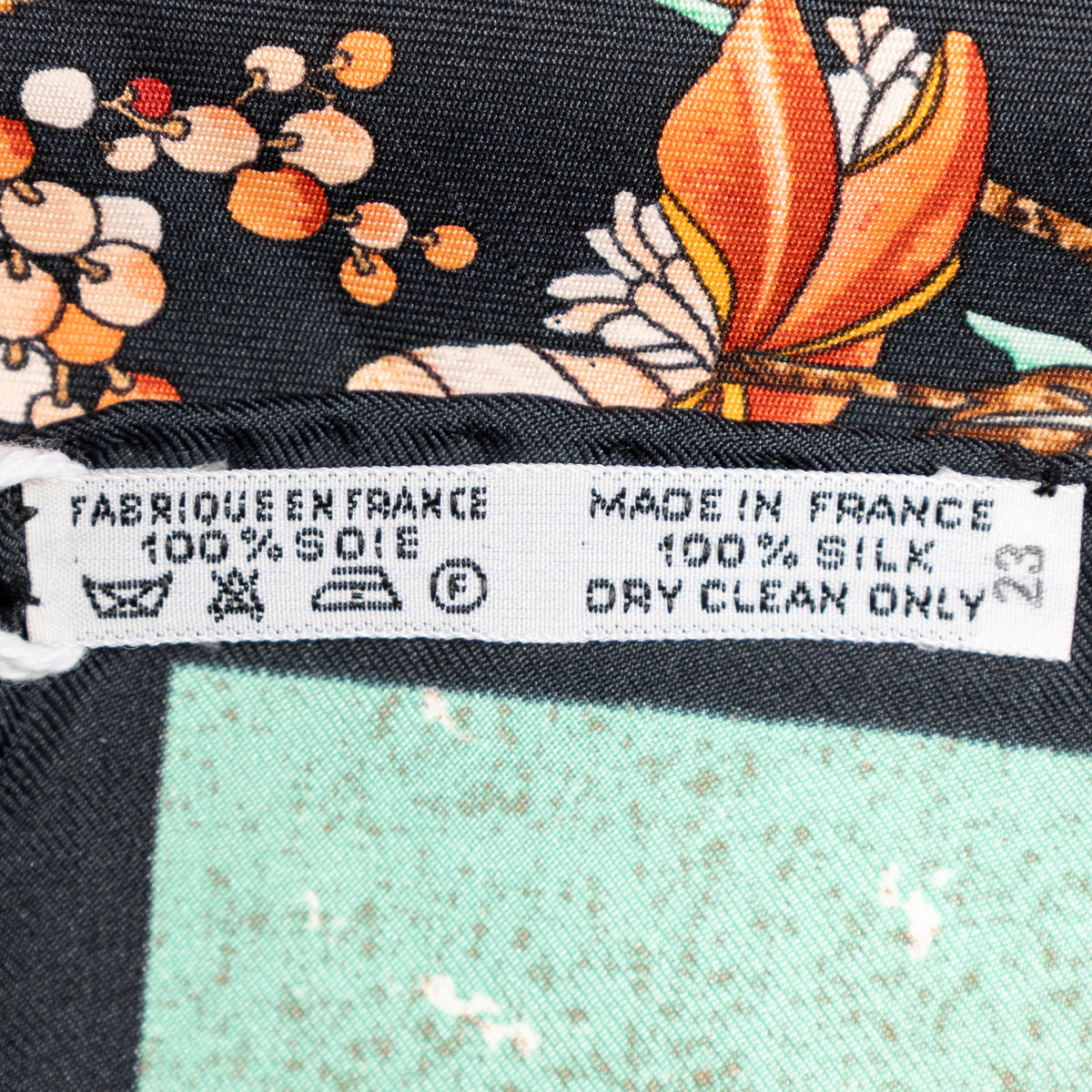 Scarf Scarf Black 100% Twill Silk