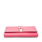 Clutch Ligne Y Clutch Pink Calfskin Leather