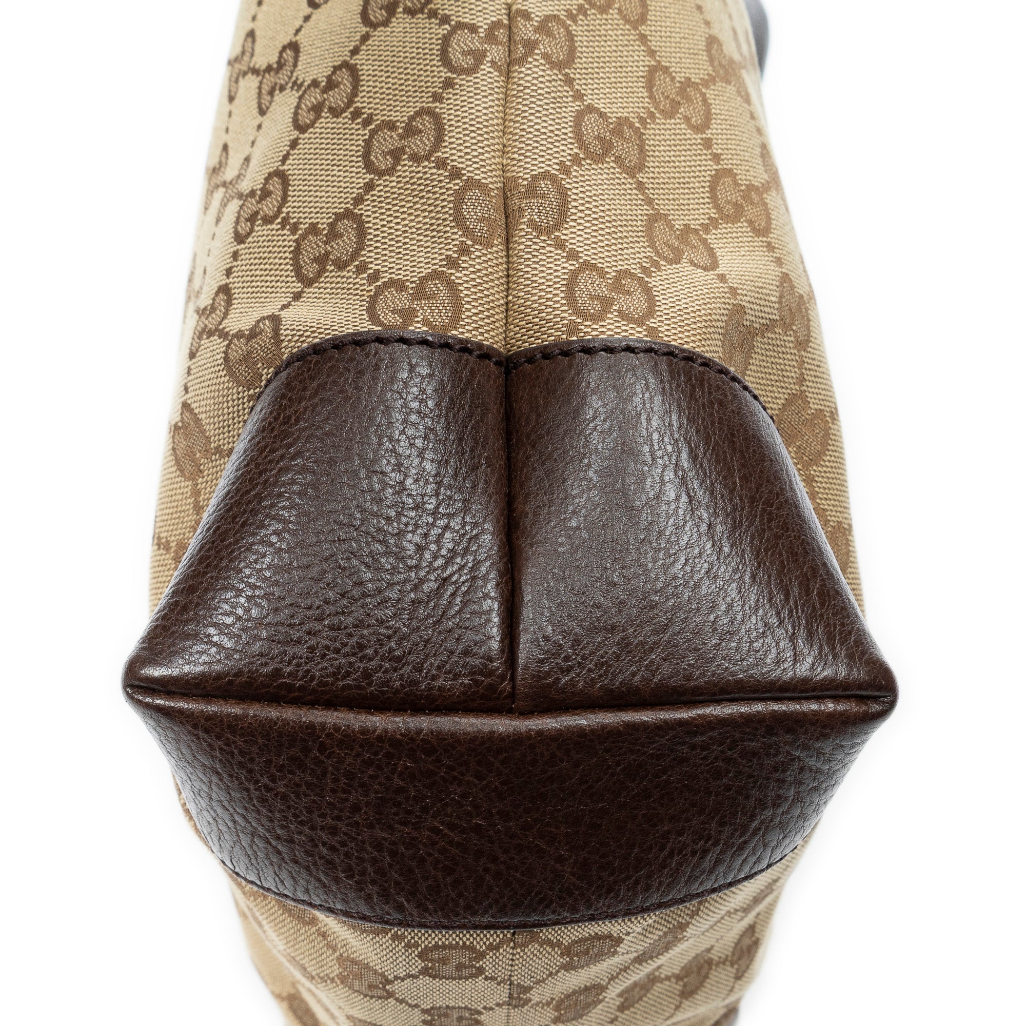 Shoulder Bag GG Charm Vertical Tote Beige Monogrammed Canvas