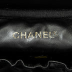 Handbag Timeless Tall Vanity Case Black Caviar Leather