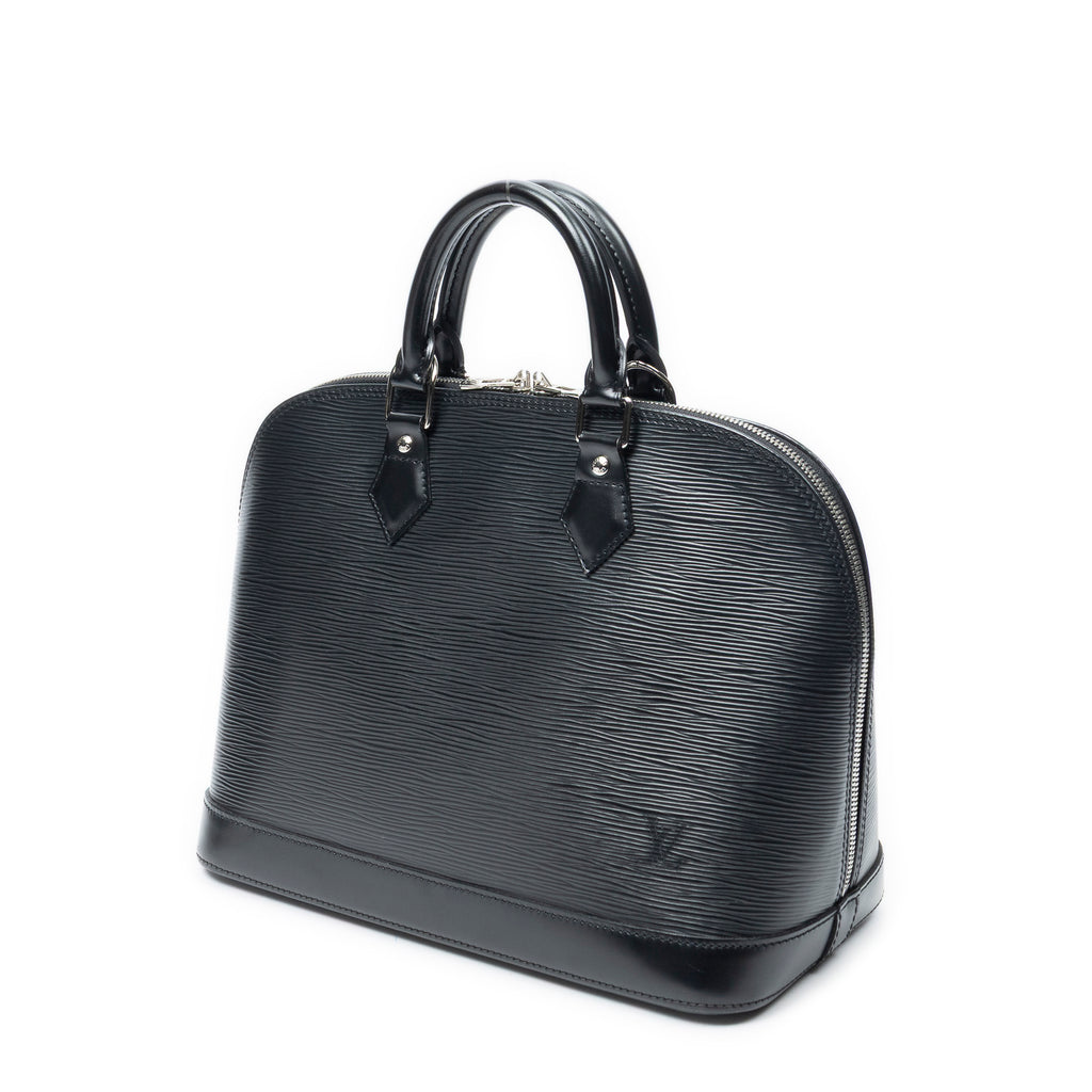Handbag Alma PM Black Epi