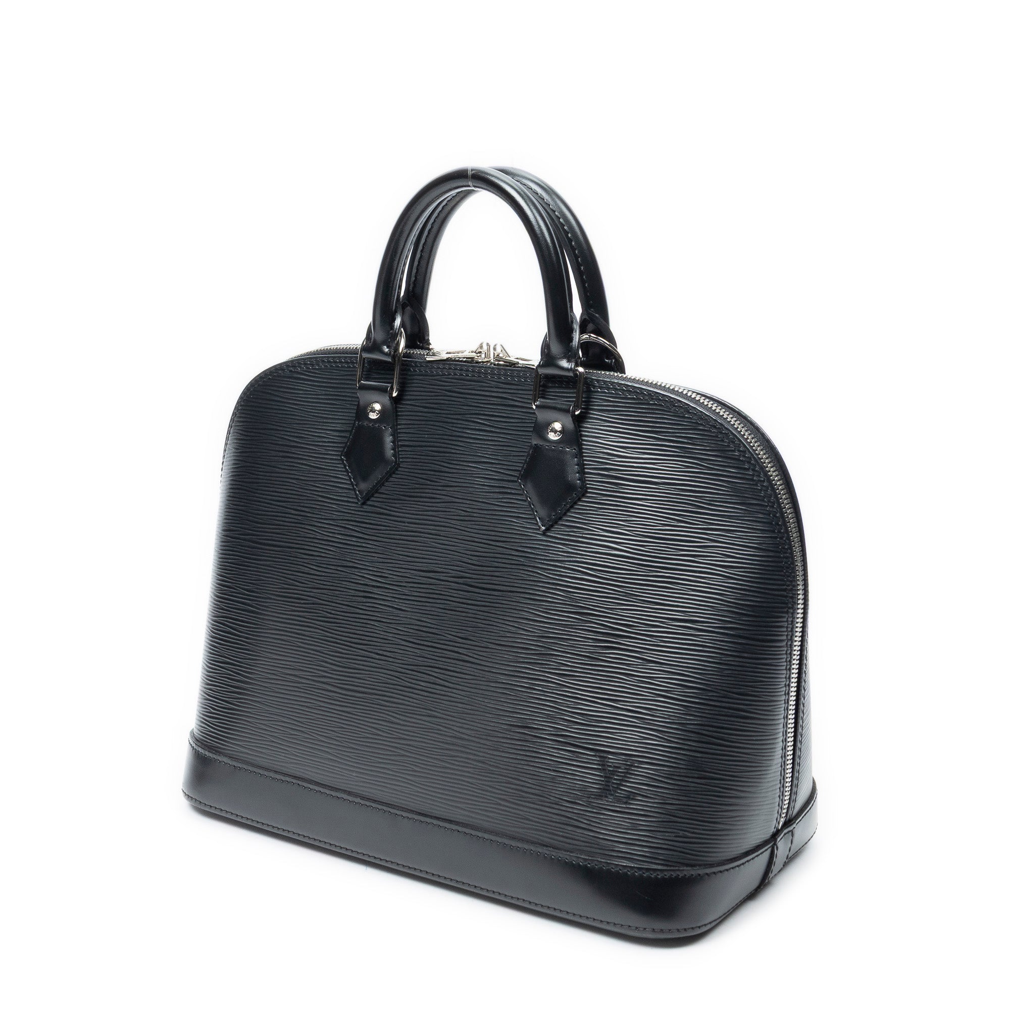 Handbag Alma PM Black Epi