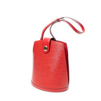 Shoulder Bag Cluny Red Epi