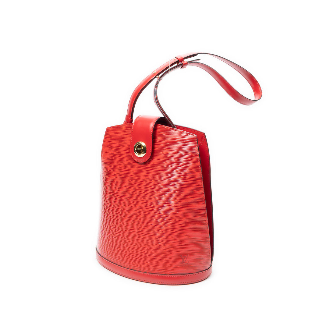 Shoulder Bag Cluny Red Epi