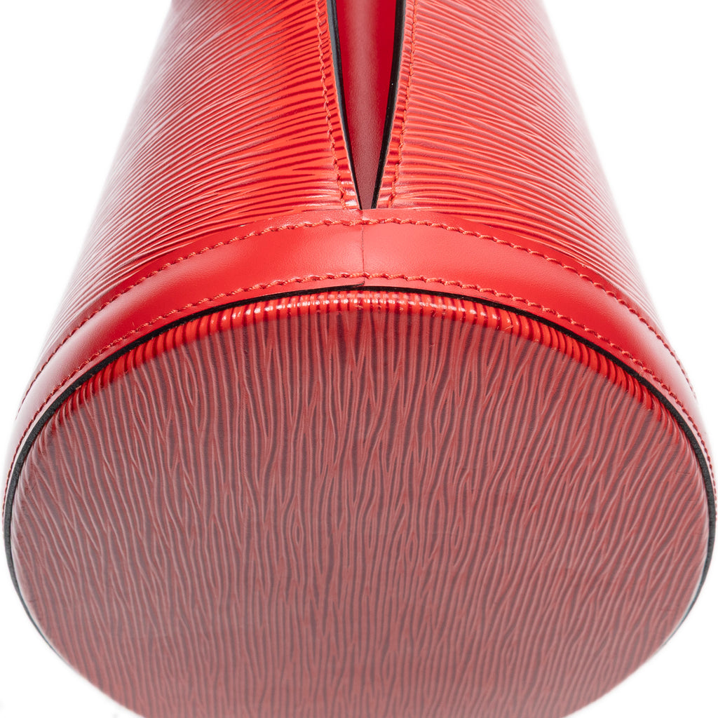 Shoulder Bag Cluny Red Epi
