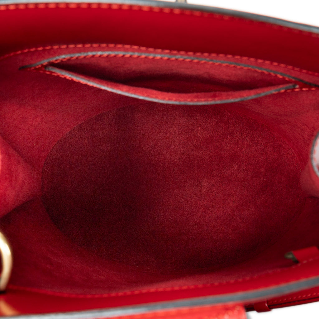 Shoulder Bag Cluny Red Epi