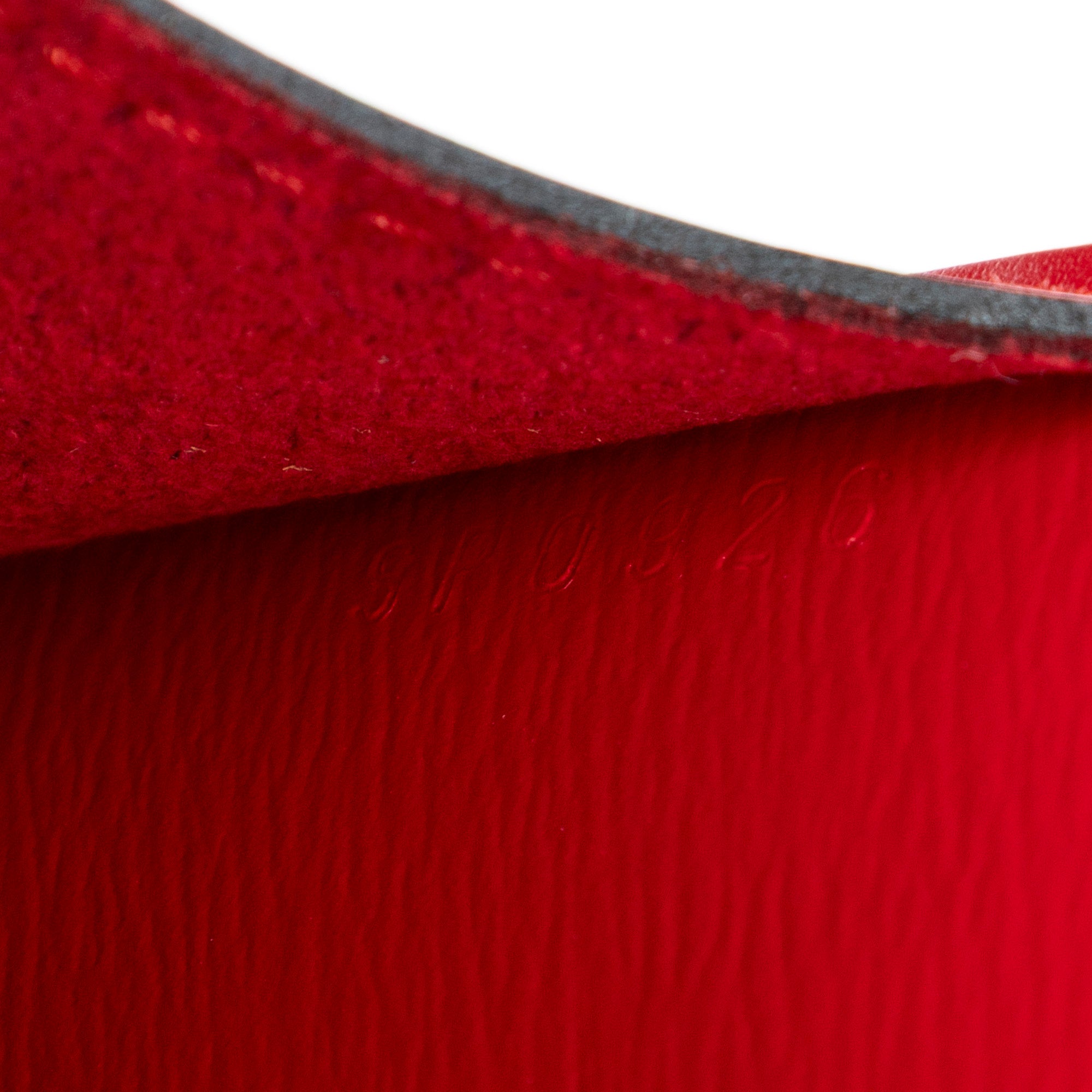 Shoulder Bag Cluny Red Epi