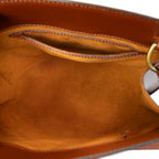 Sac porté épaule Cluny en cuir Épi tan