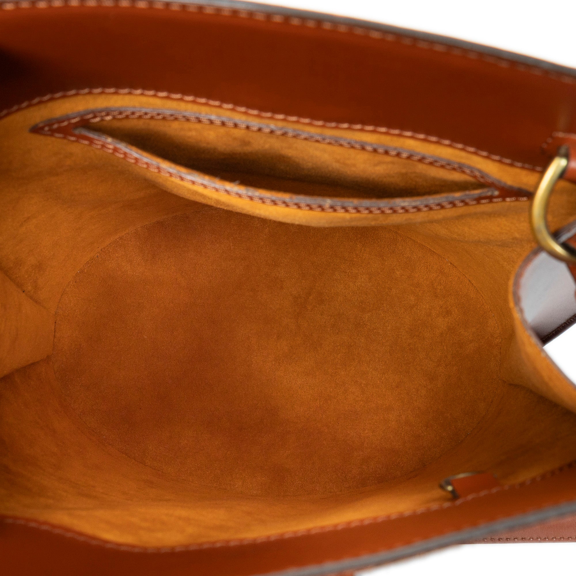 Sac porté épaule Cluny en cuir Épi tan