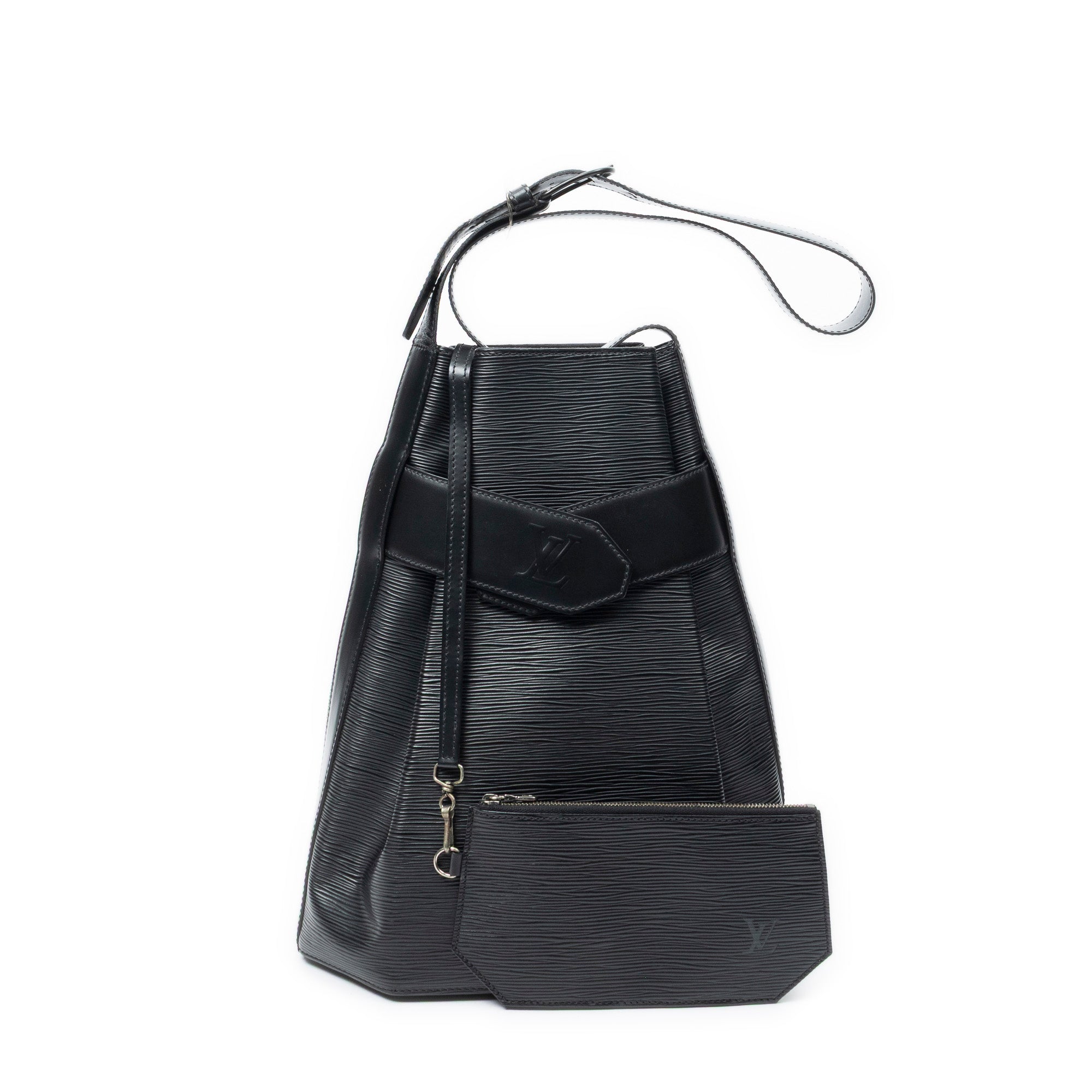 Shoulder Bag Sac D'Epaule GM Black Epi