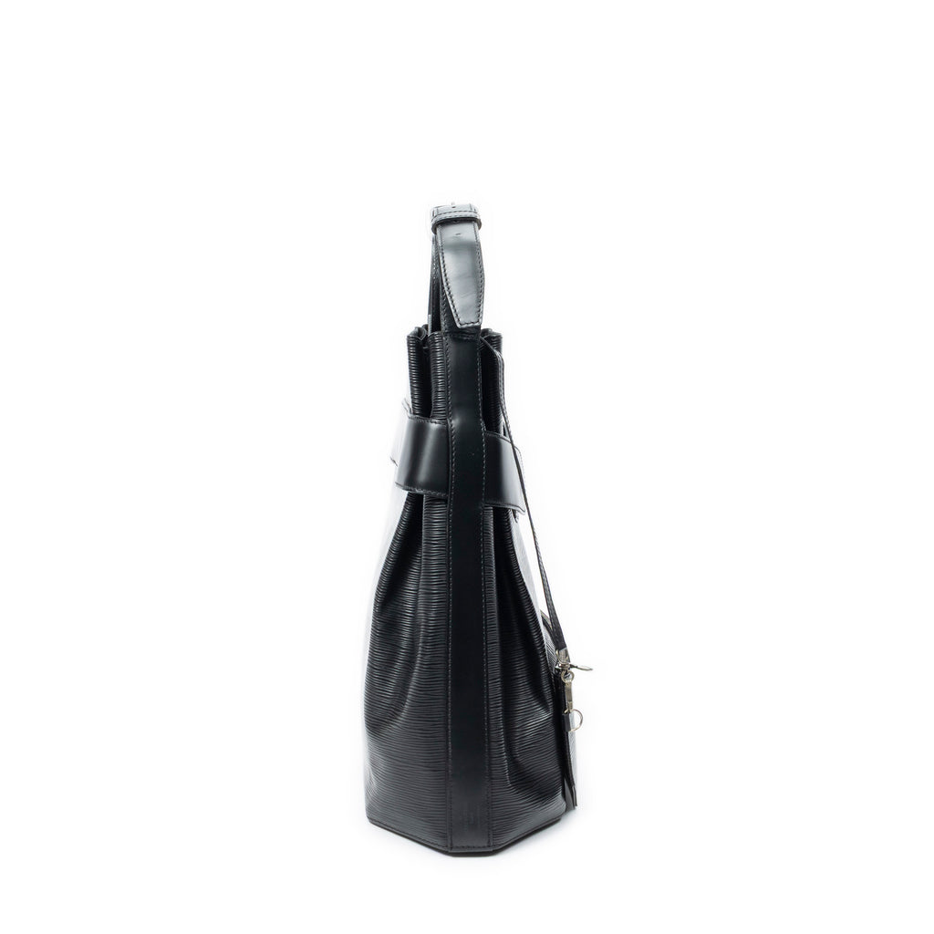 Shoulder Bag Sac D'Epaule GM Black Epi