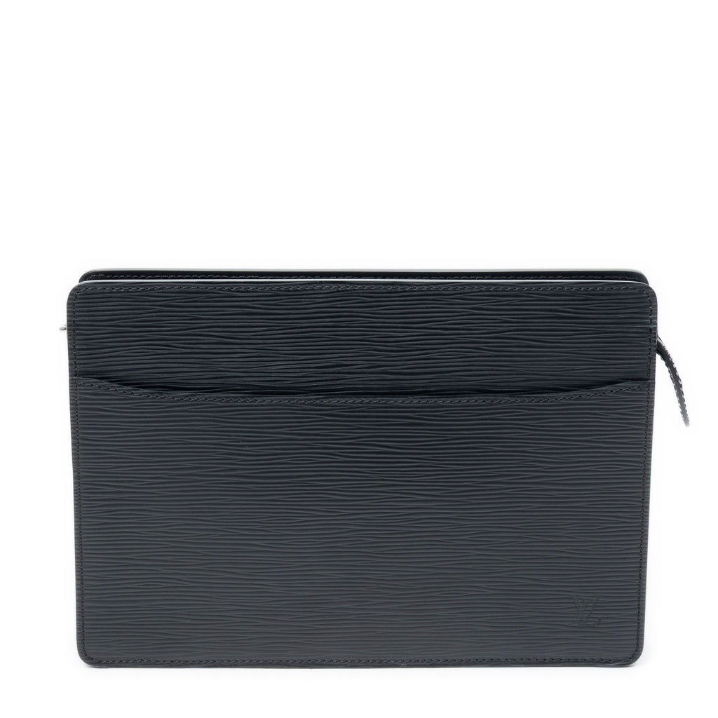 Clutch Pochette Homme Black Epi