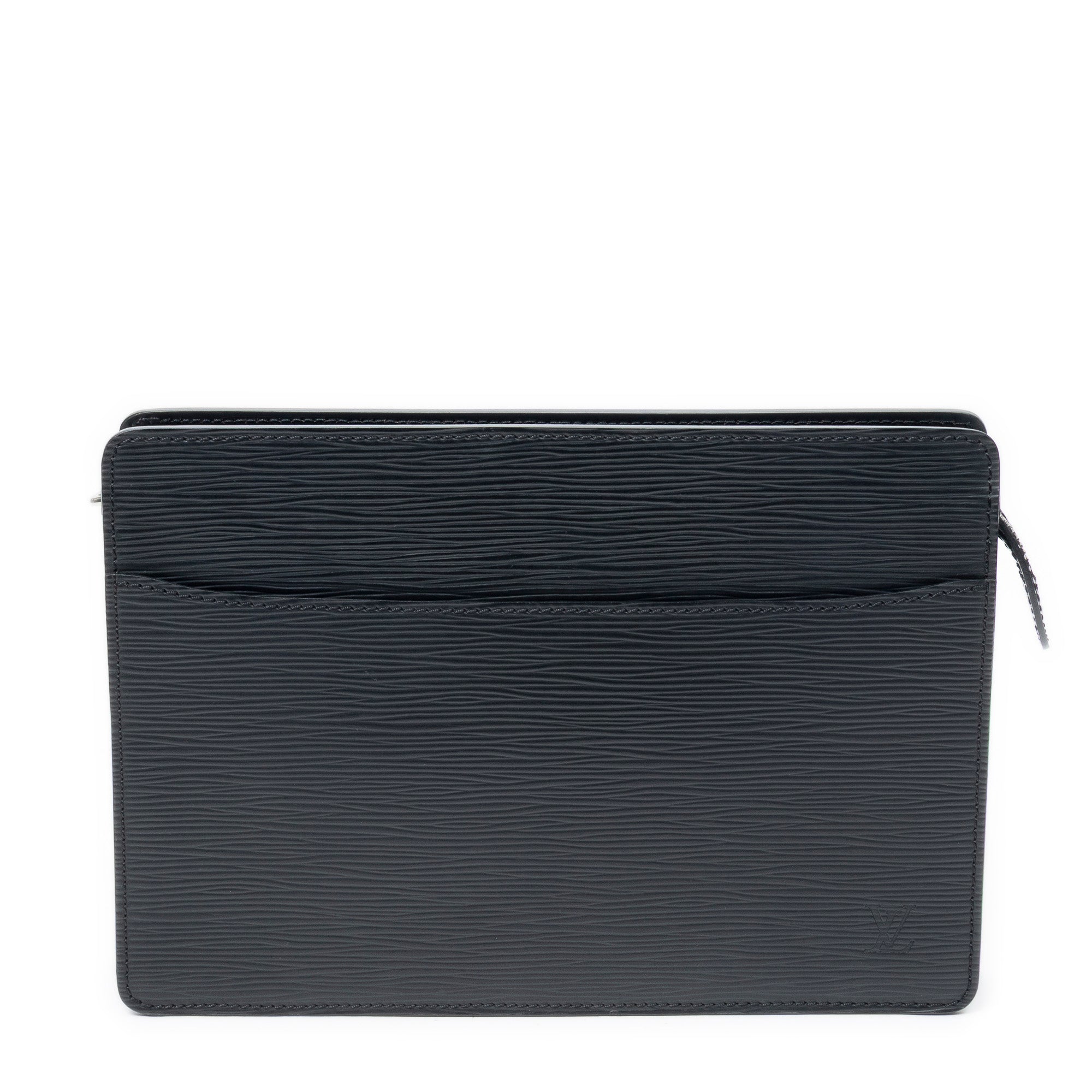 Clutch Pochette Homme Black Epi