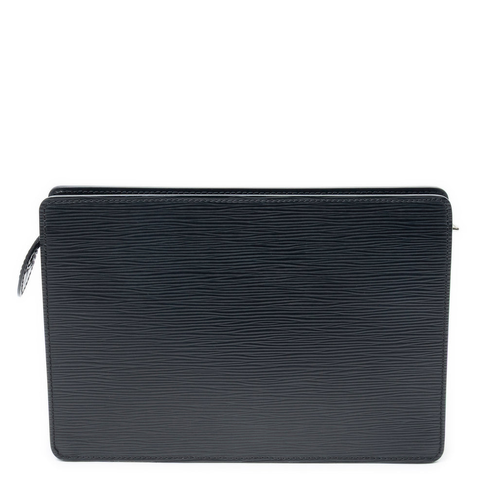 Clutch Pochette Homme Black Epi