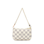 Pouch Mini Pochette Accessoires Ivory Damier Azur