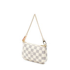 Pouch Mini Pochette Accessoires Ivory Damier Azur