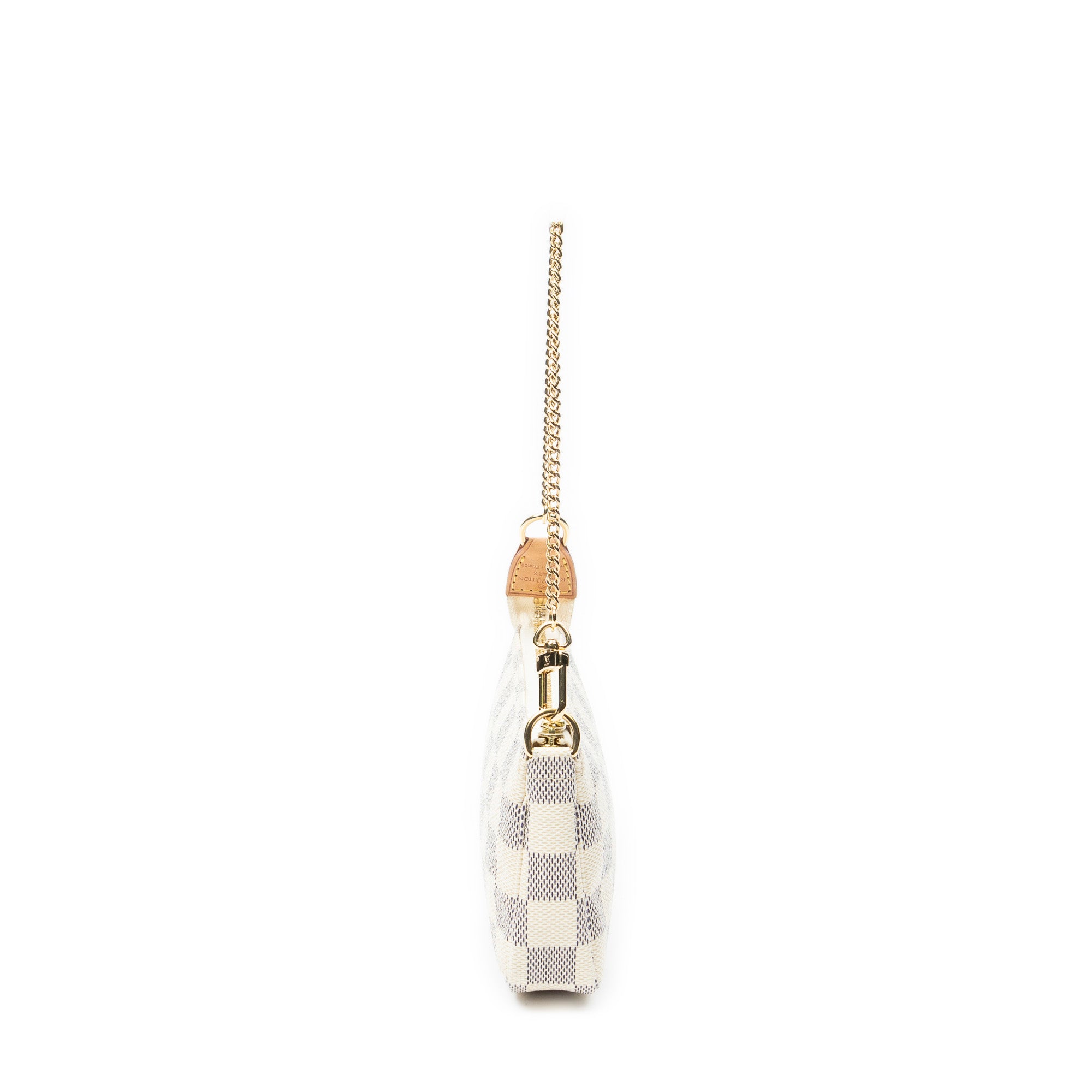 Pouch Mini Pochette Accessoires Ivory Damier Azur