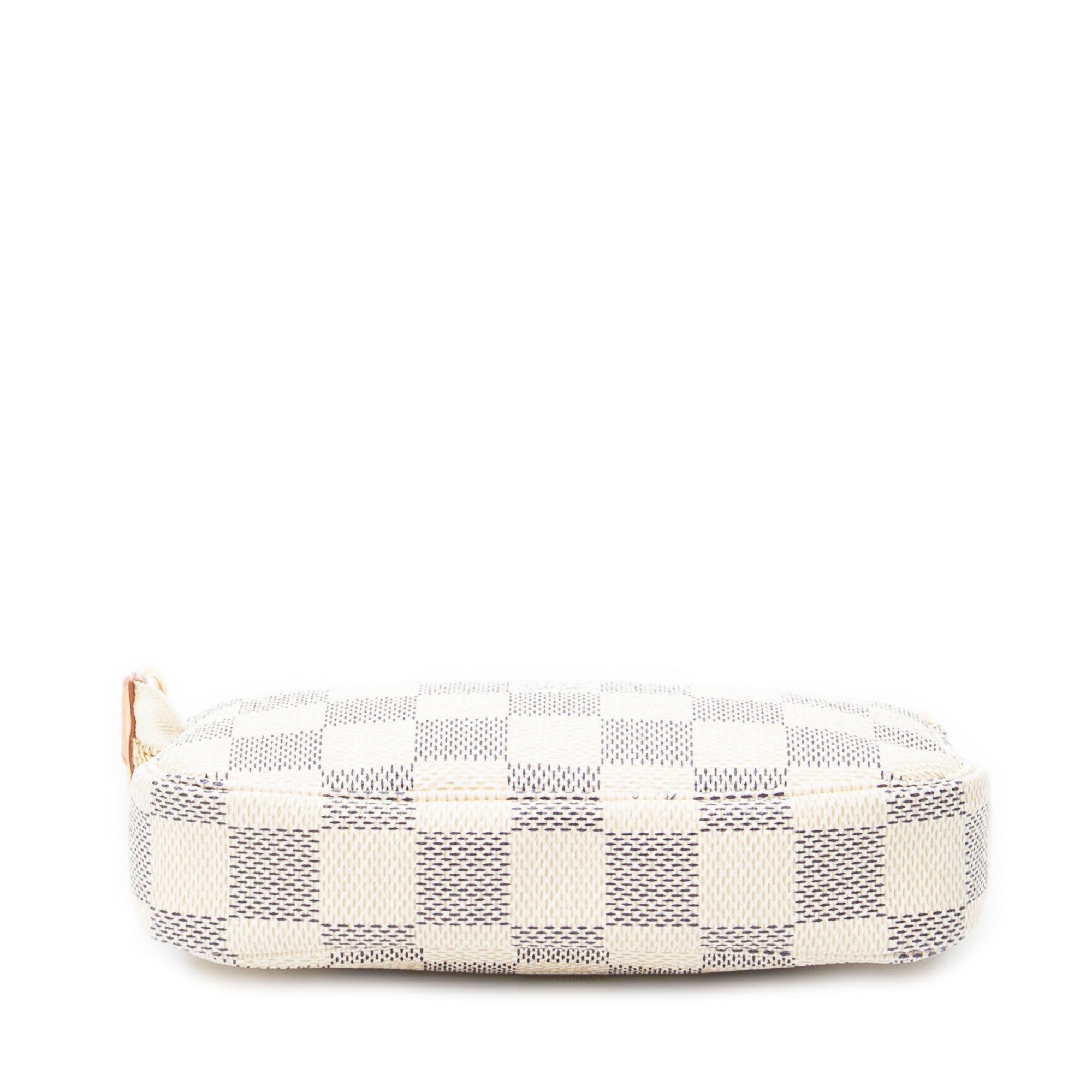 Pouch Mini Pochette Accessoires Ivory Damier Azur