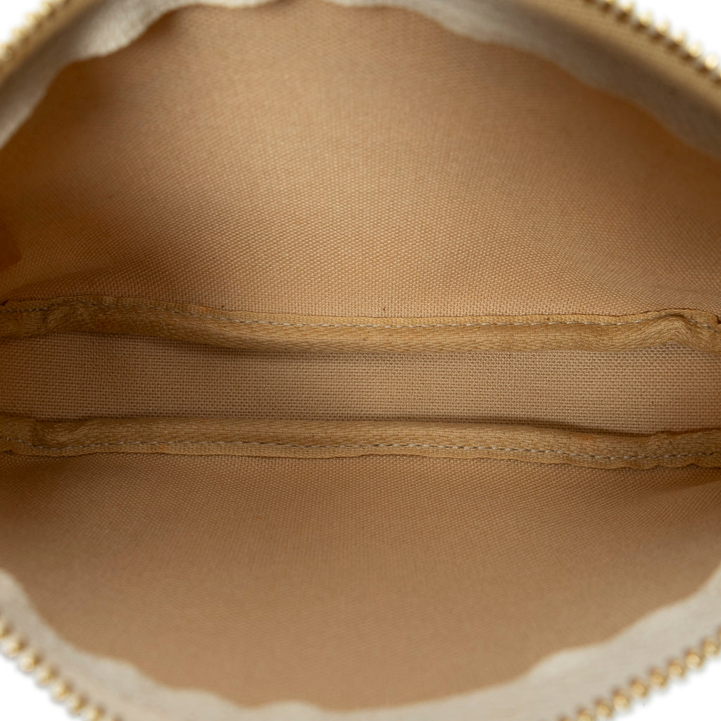Pouch Mini Pochette Accessoires Ivory Damier Azur