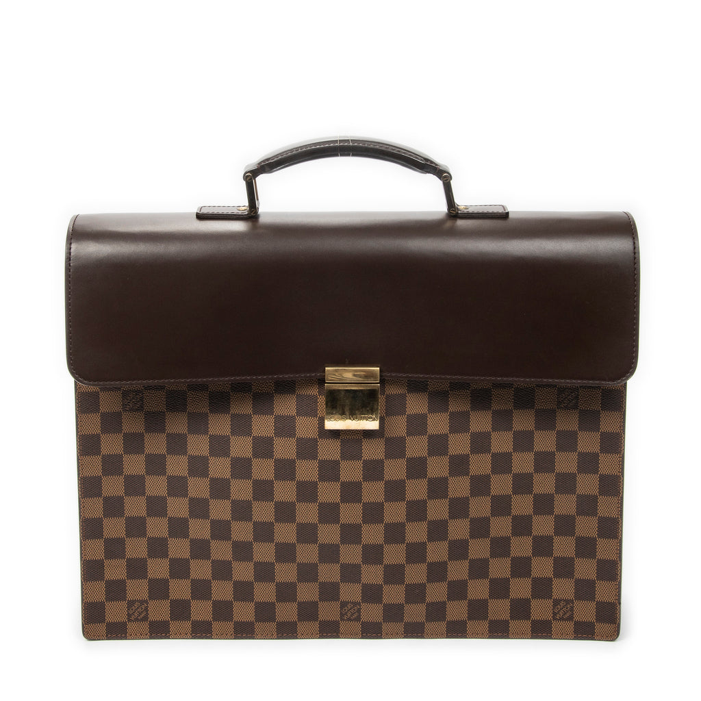 Handbag Altona GM Brown Damier Ebene