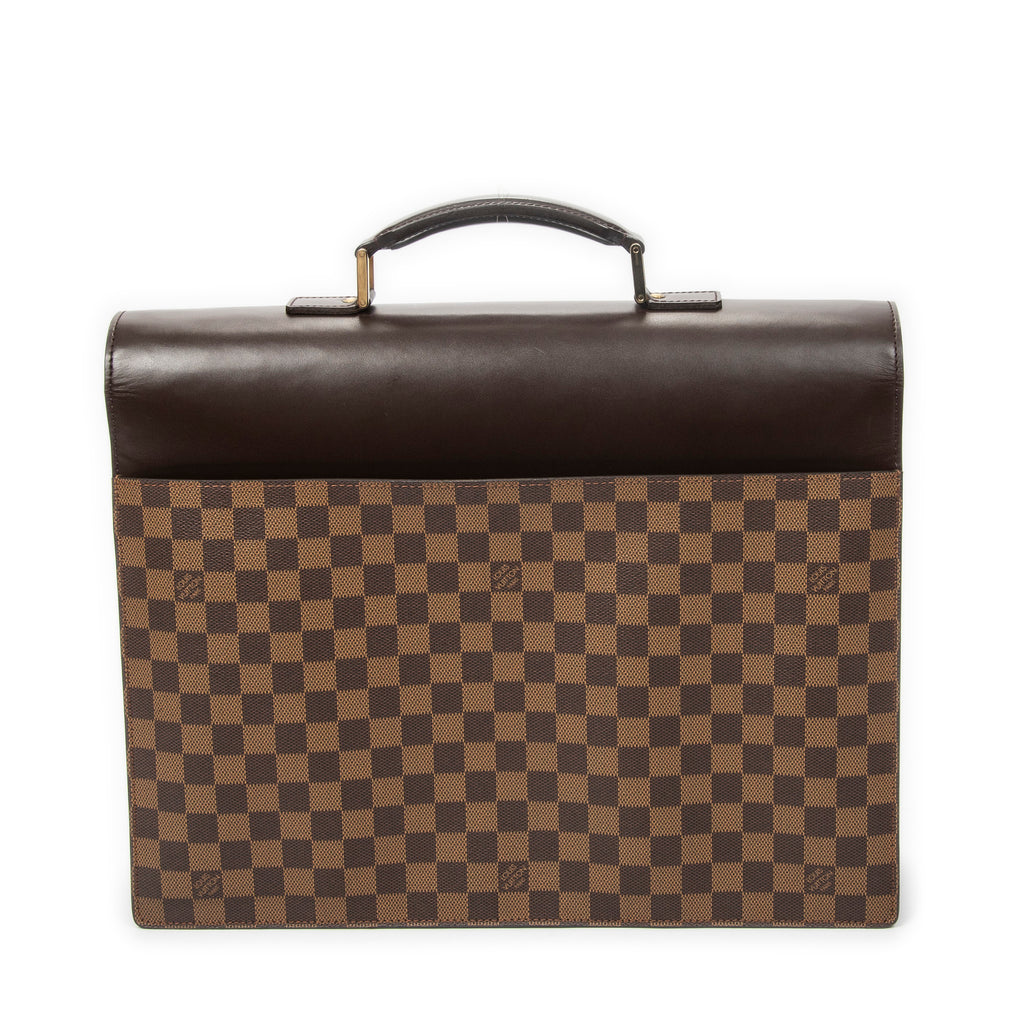Handbag Altona GM Brown Damier Ebene