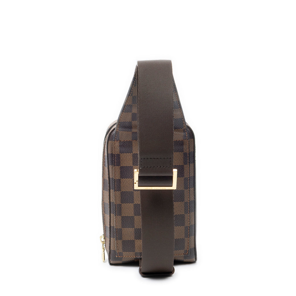 Shoulder Bag Geronimos Brown Damier Ebene