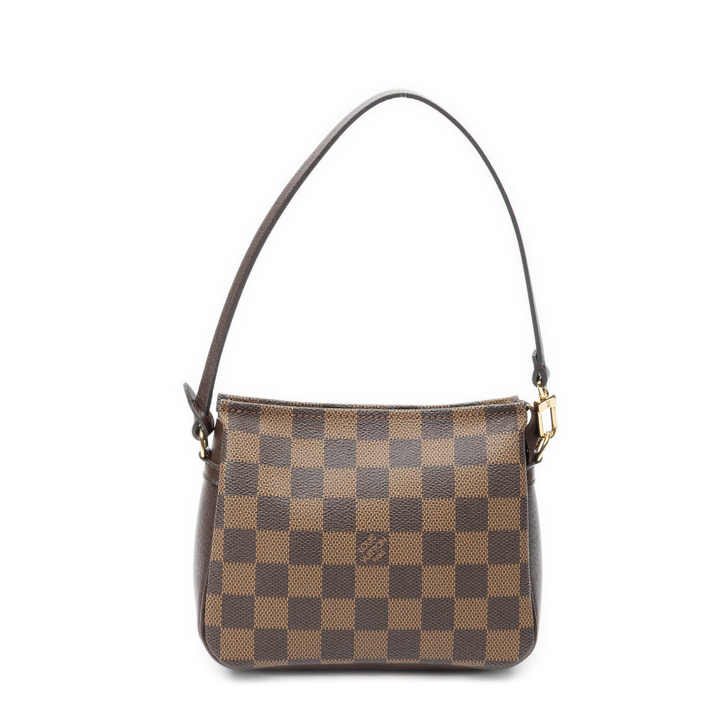Pouch Trousse Make Up Pouch Brown Damier Ebene
