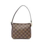 Pouch Trousse Make Up Pouch Brown Damier Ebene