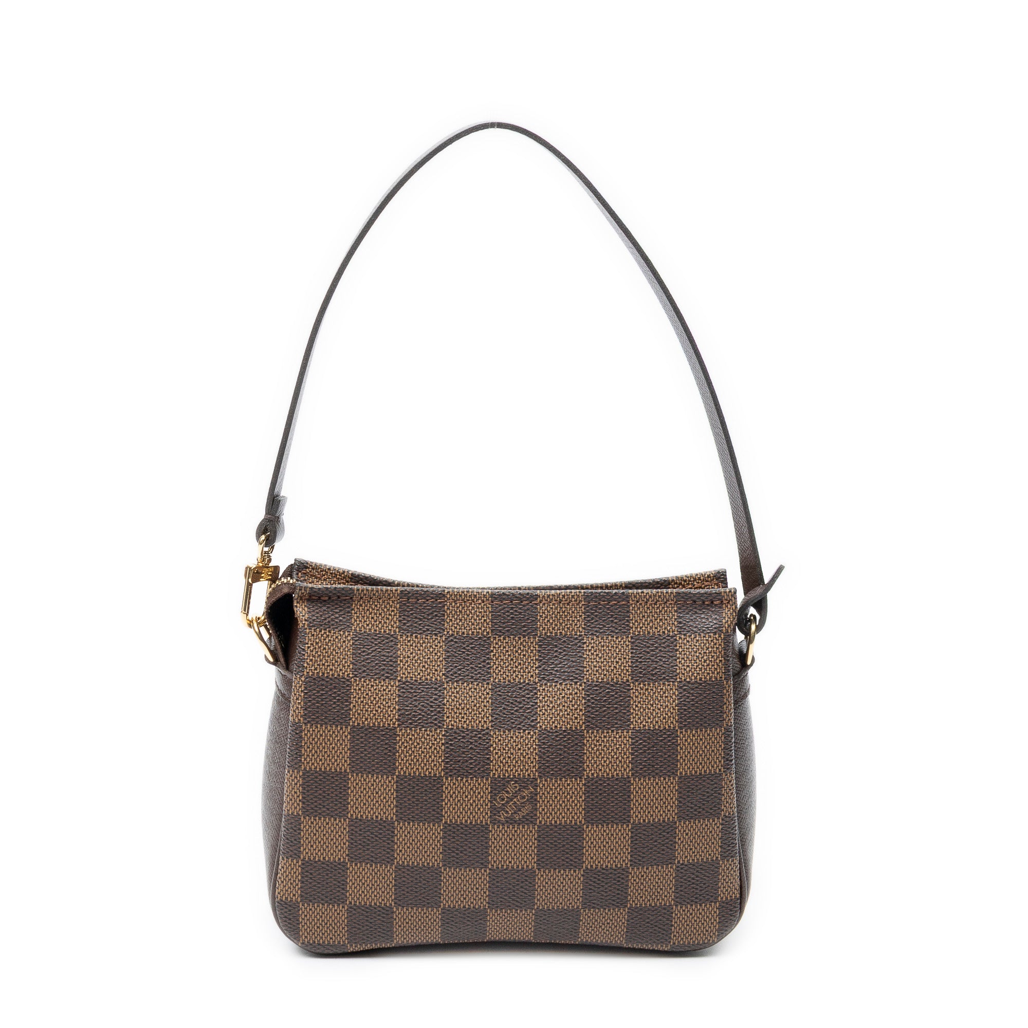 Pouch Trousse Make Up Pouch Brown Damier Ebene
