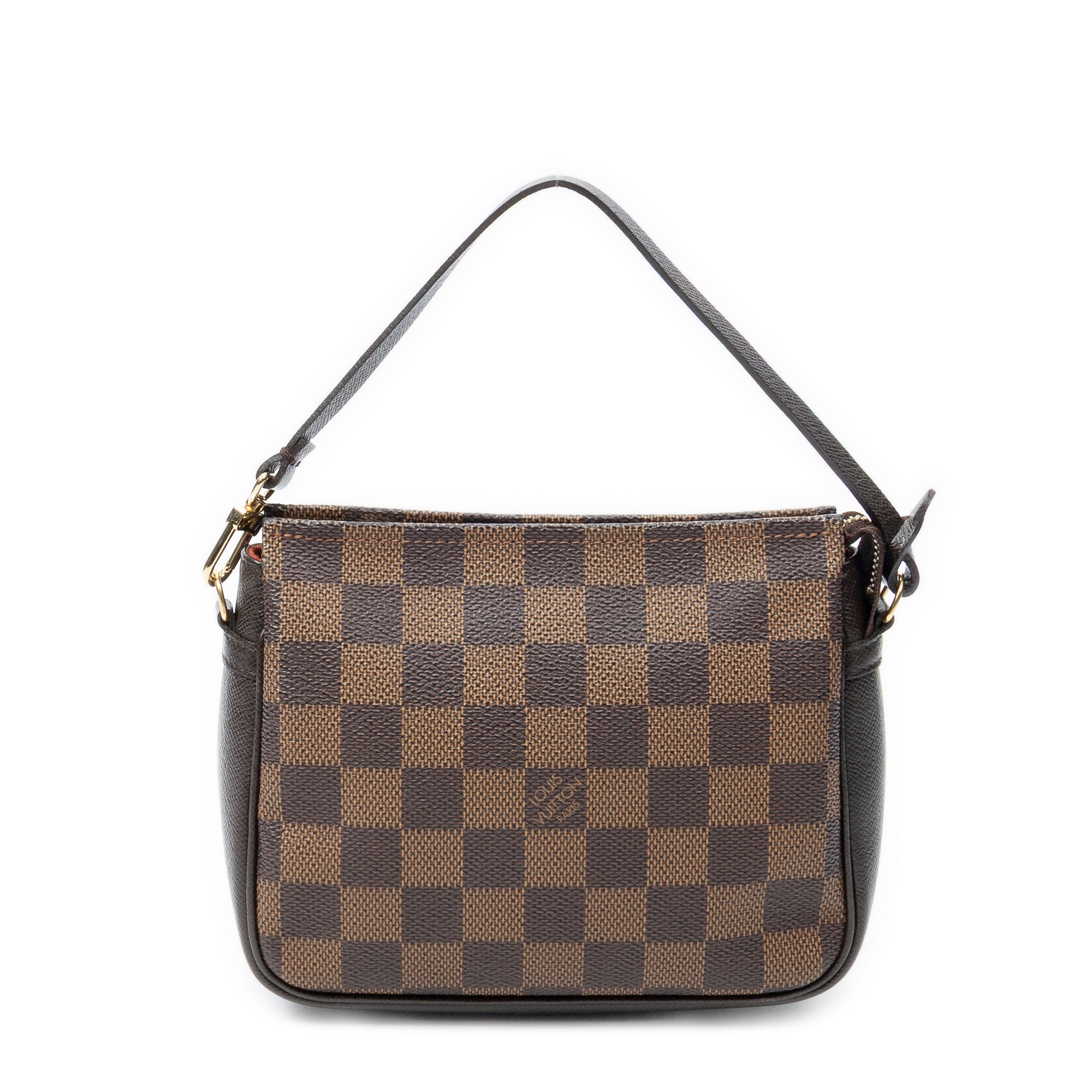 Pouch Trousse Make Up Pouch Brown Damier Ebene