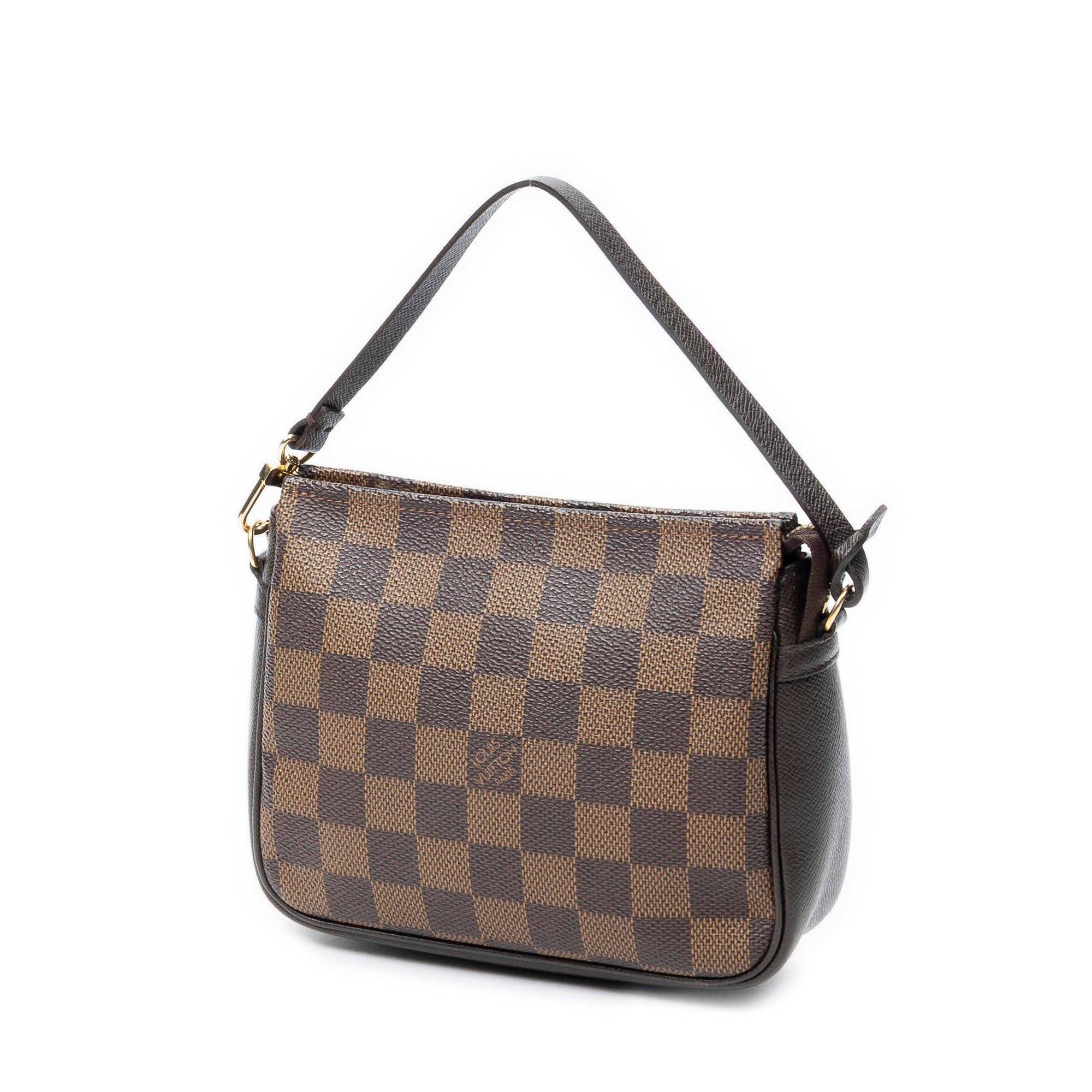Pouch Trousse Make Up Pouch Brown Damier Ebene