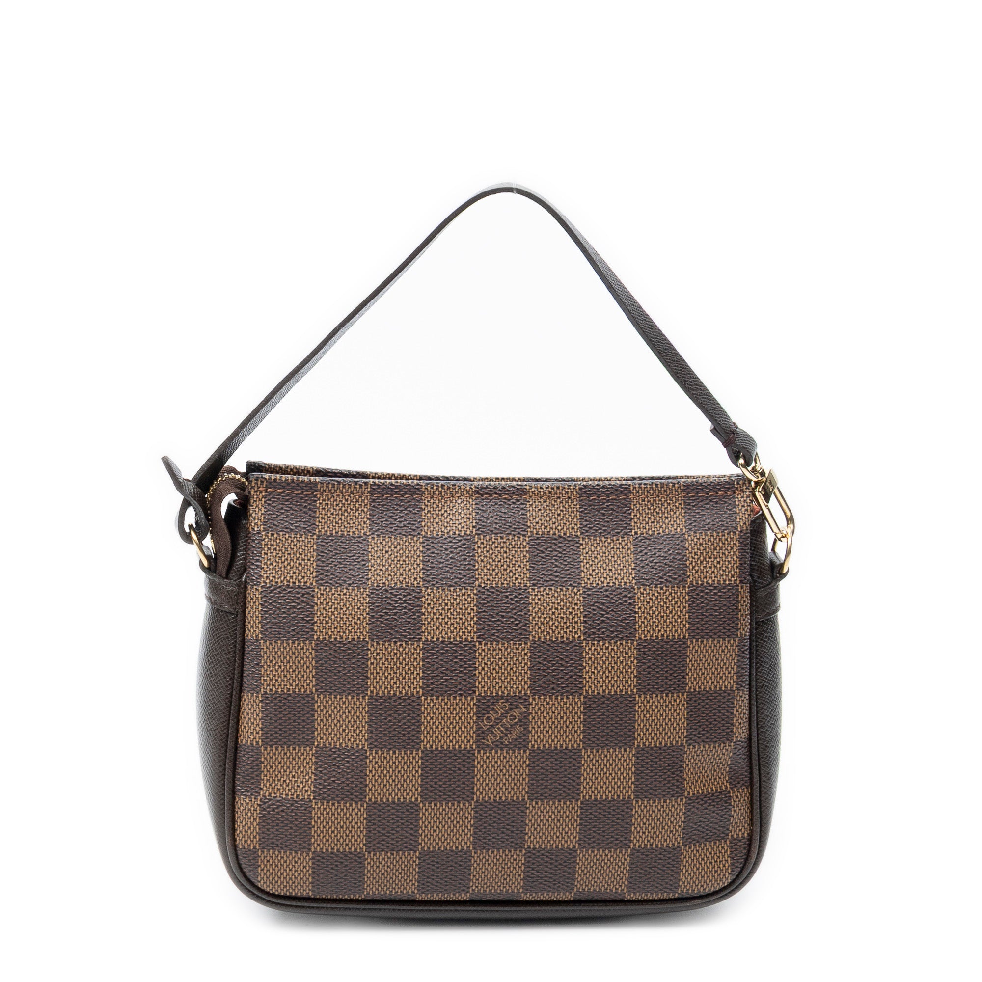 Pouch Trousse Make Up Pouch Brown Damier Ebene
