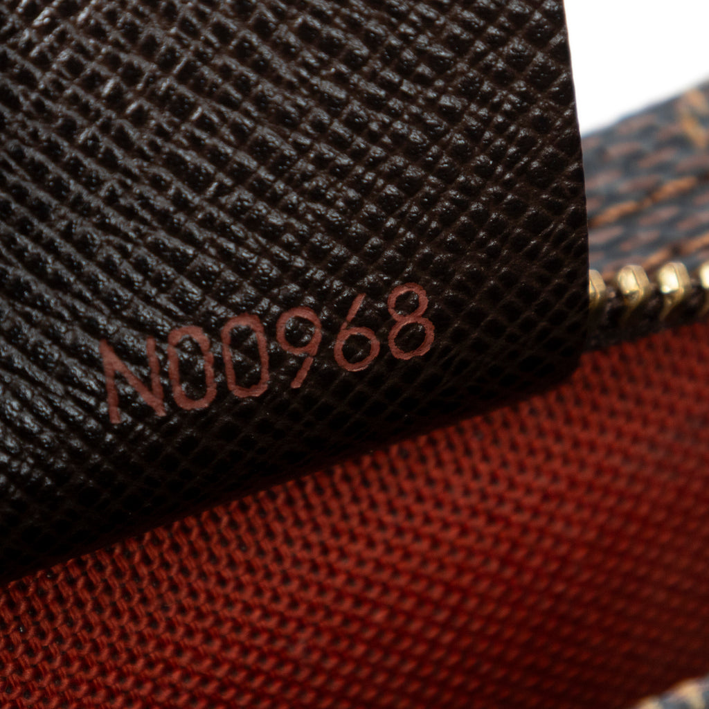 Pouch Trousse Make Up Pouch Brown Damier Ebene