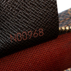 Pouch Trousse Make Up Pouch Brown Damier Ebene