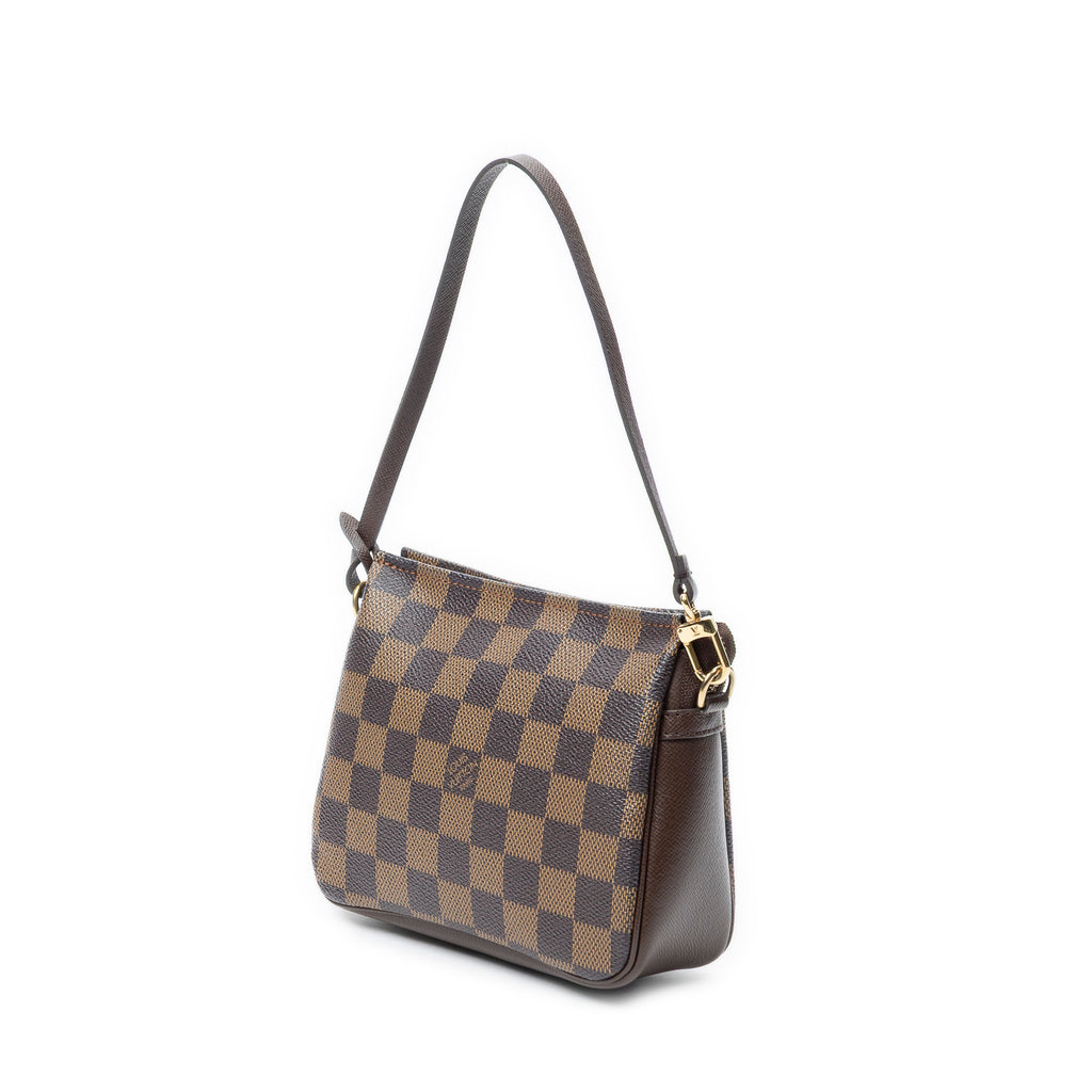 Pouch Trousse Make Up Pouch Brown Damier Ebene