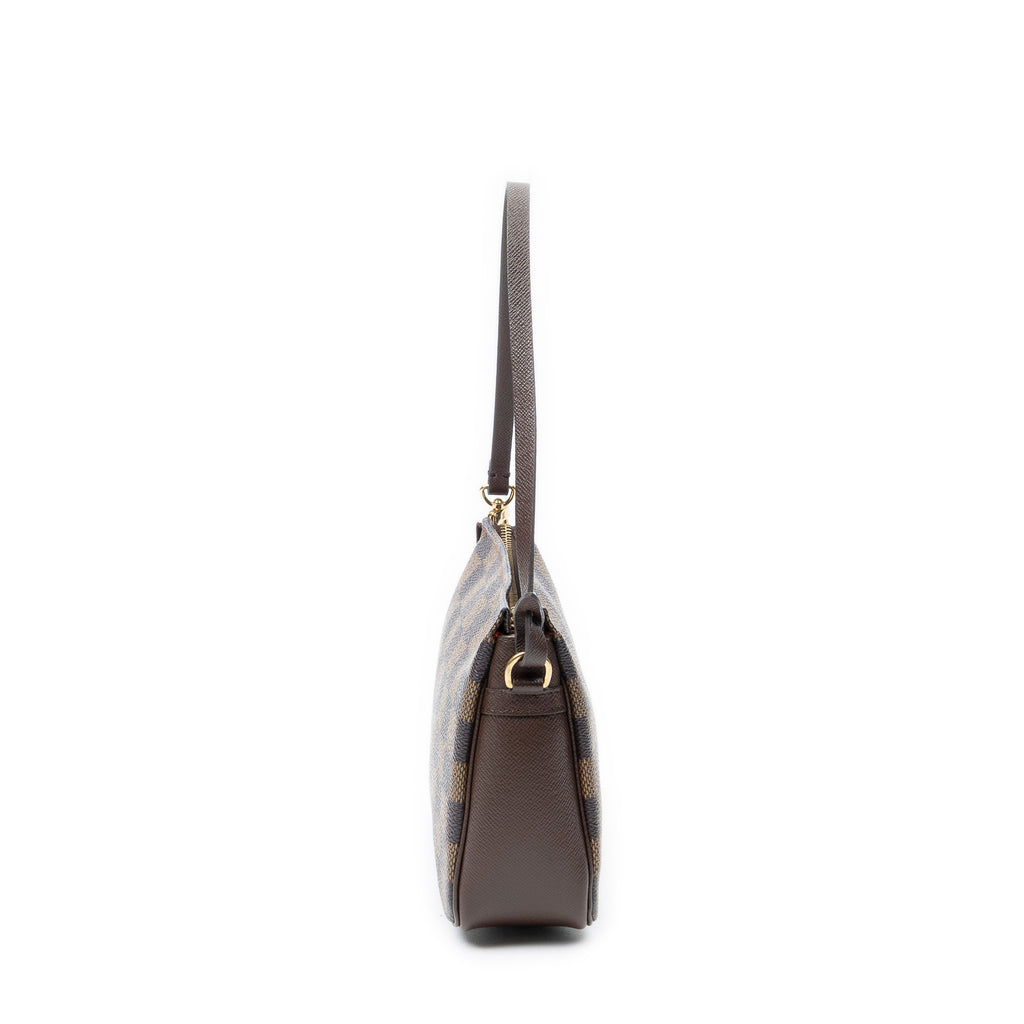 Pouch Trousse Make Up Pouch Brown Damier Ebene