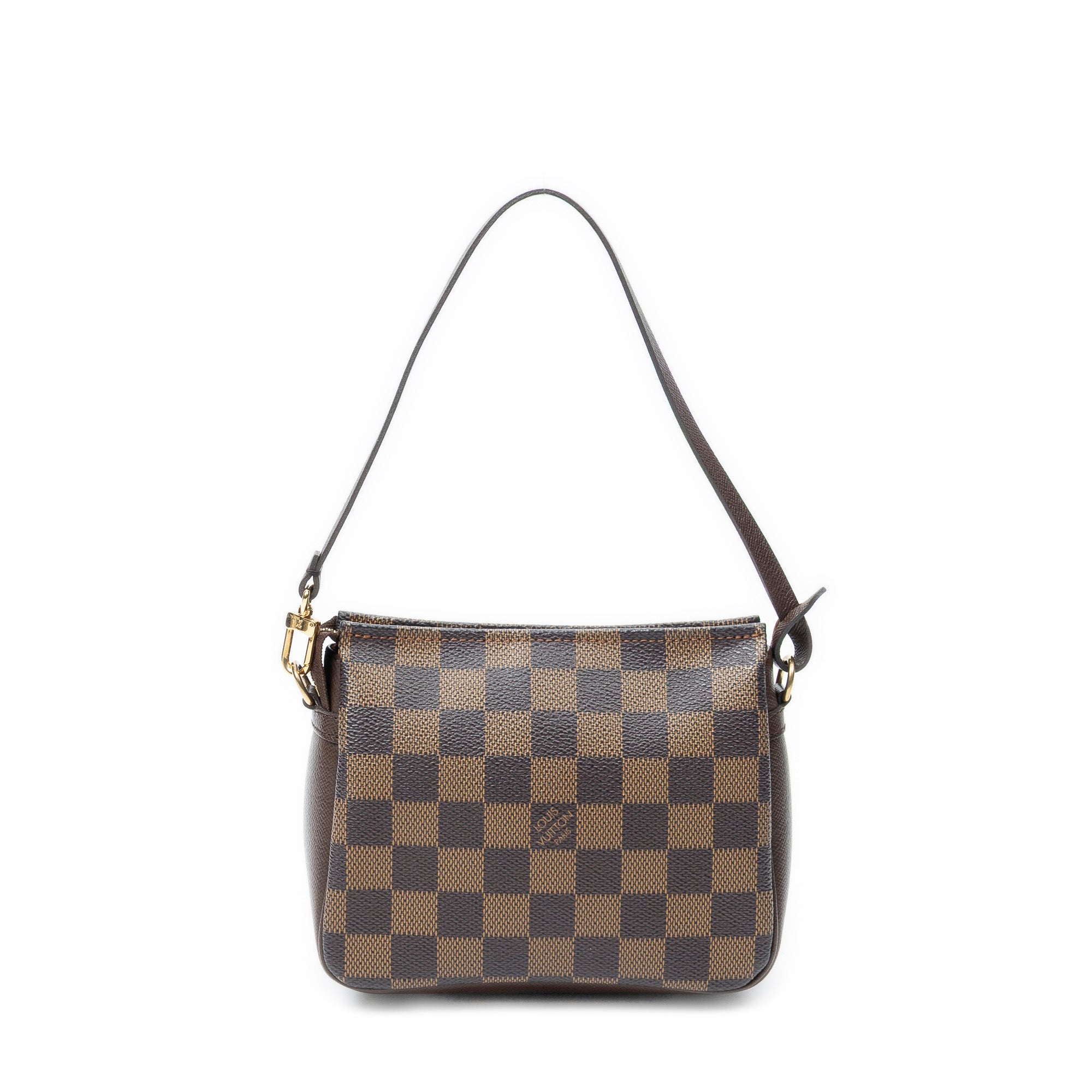 Pouch Trousse Make Up Pouch Brown Damier Ebene