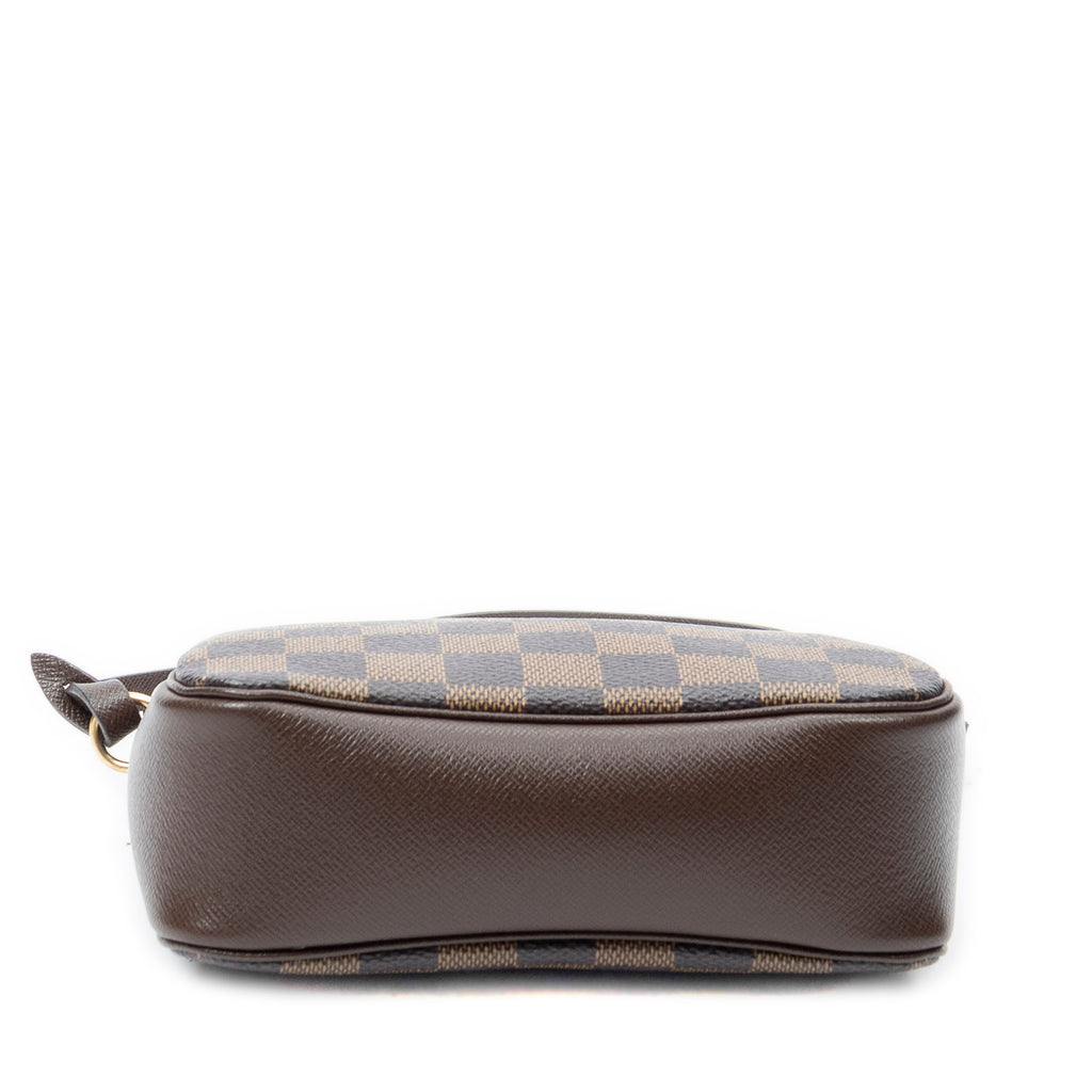 Pouch Trousse Make Up Pouch Brown Damier Ebene