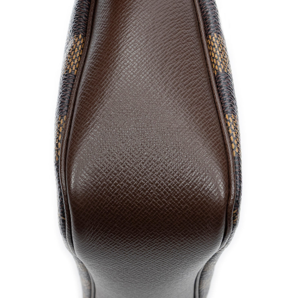 Pouch Trousse Make Up Pouch Brown Damier Ebene