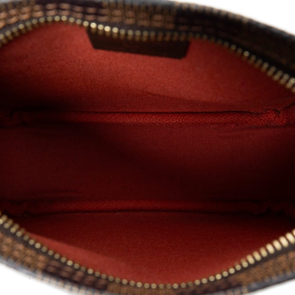 Pouch Trousse Make Up Pouch Brown Damier Ebene