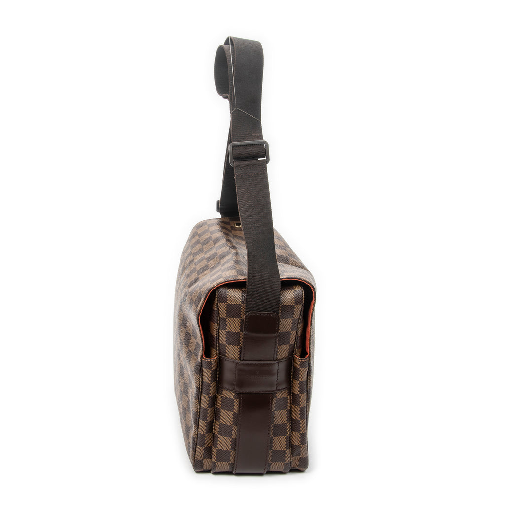 Shoulder Bag Naviglio Brown Damier Ebene