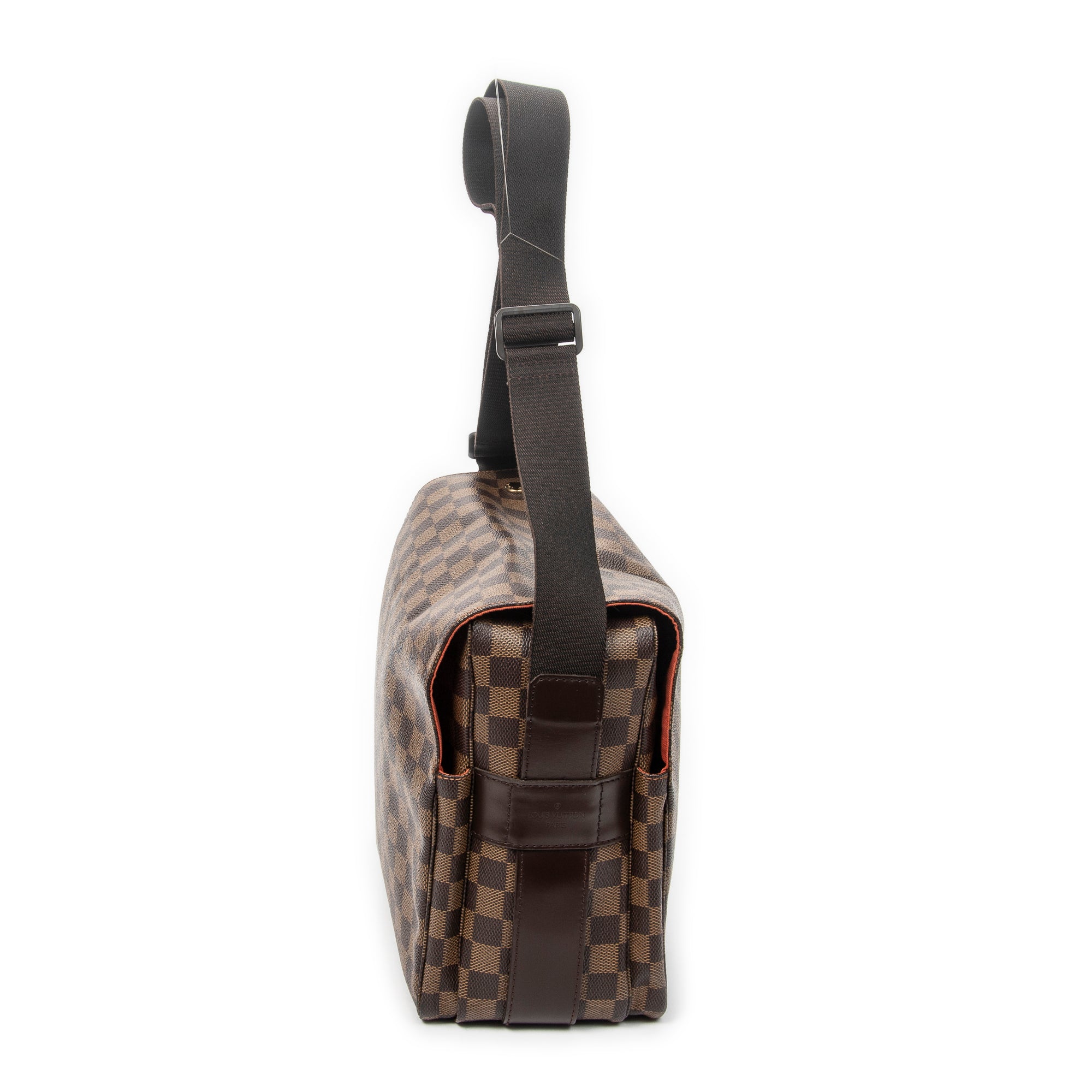 Shoulder Bag Naviglio Brown Damier Ebene