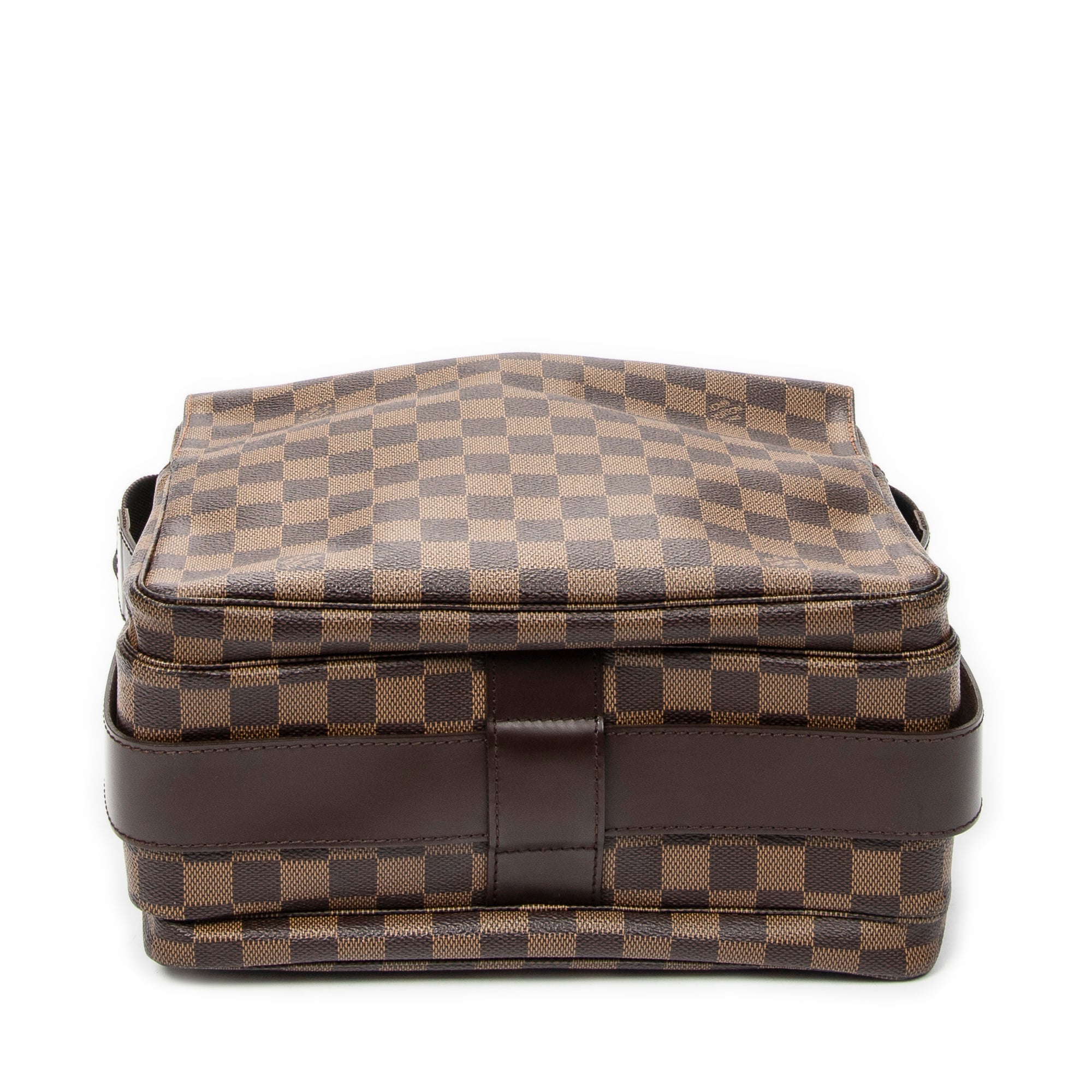 Shoulder Bag Naviglio Brown Damier Ebene
