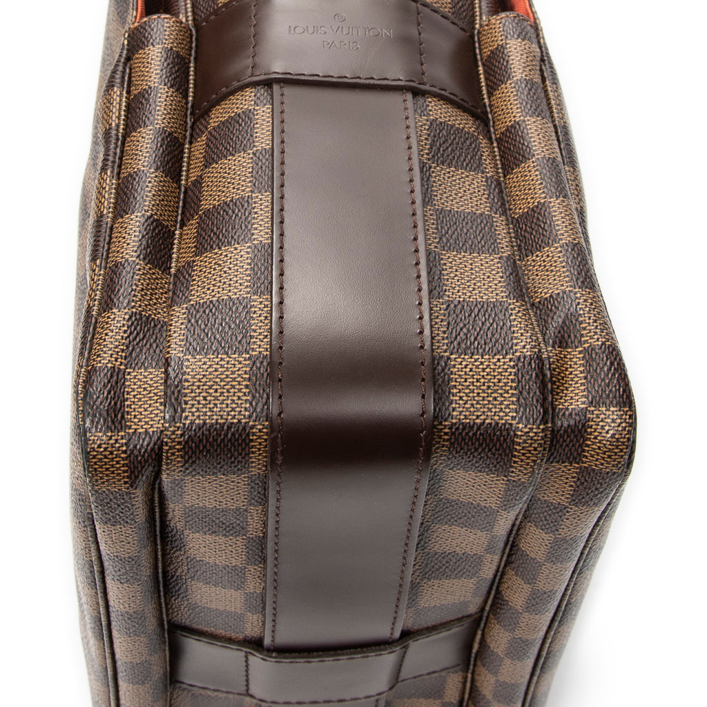 Shoulder Bag Naviglio Brown Damier Ebene