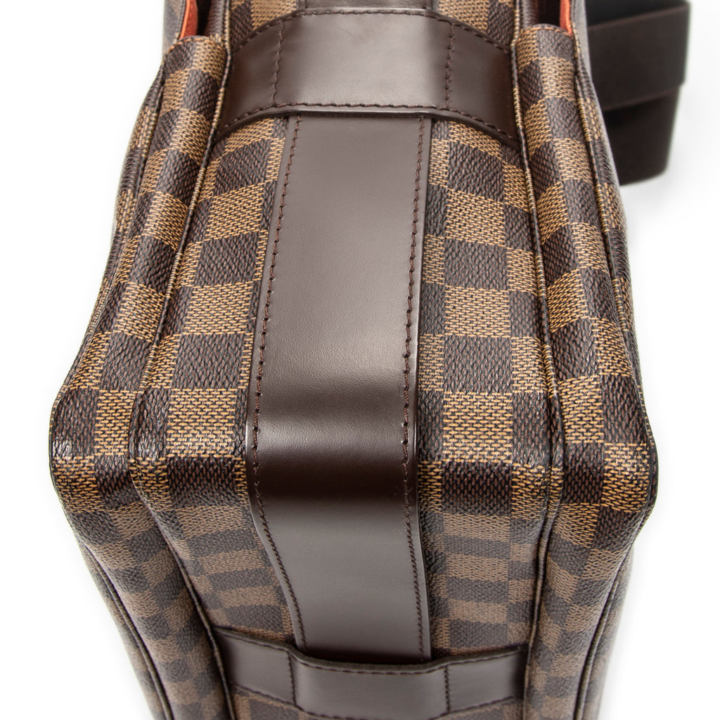 Shoulder Bag Naviglio Brown Damier Ebene