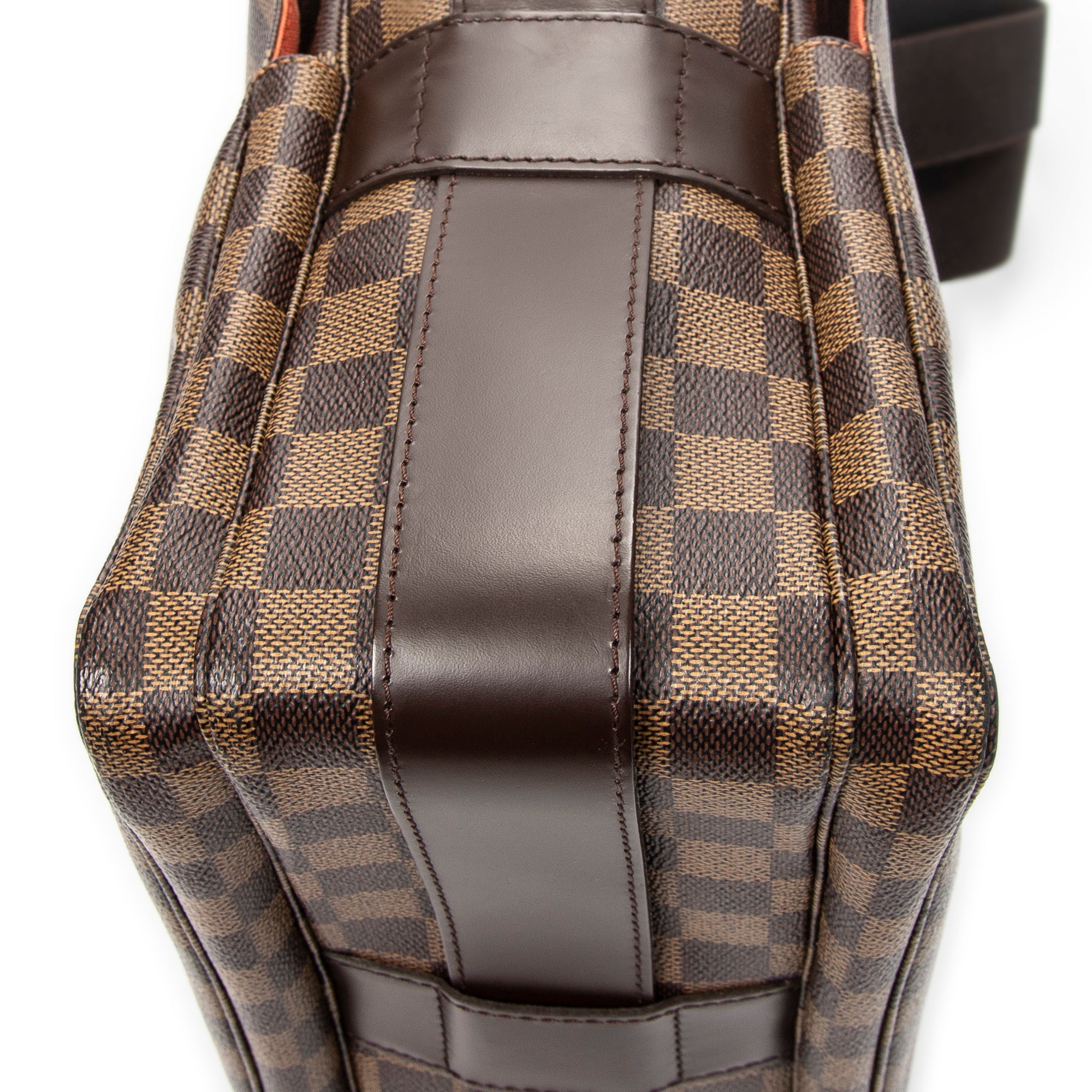 Shoulder Bag Naviglio Brown Damier Ebene