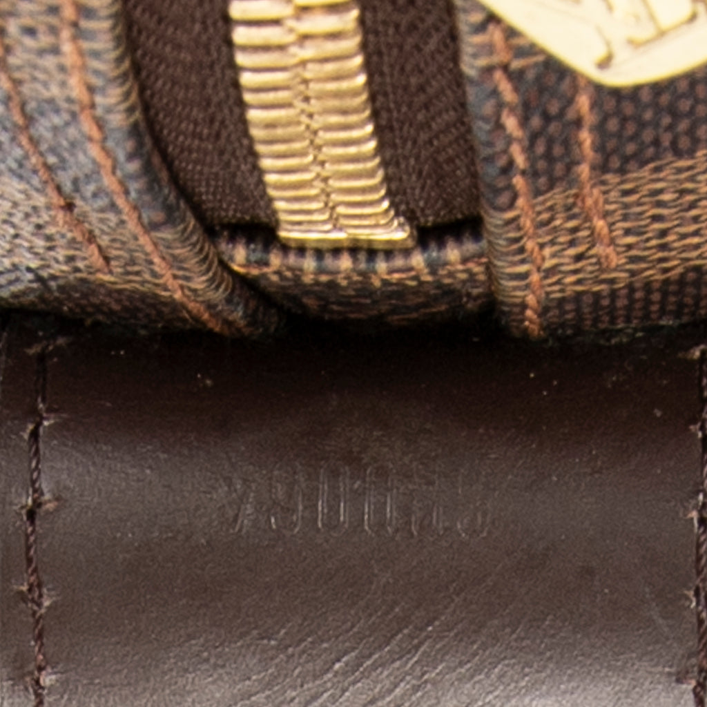 Shoulder Bag Naviglio Brown Damier Ebene