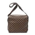 Shoulder Bag Naviglio Brown Damier Ebene