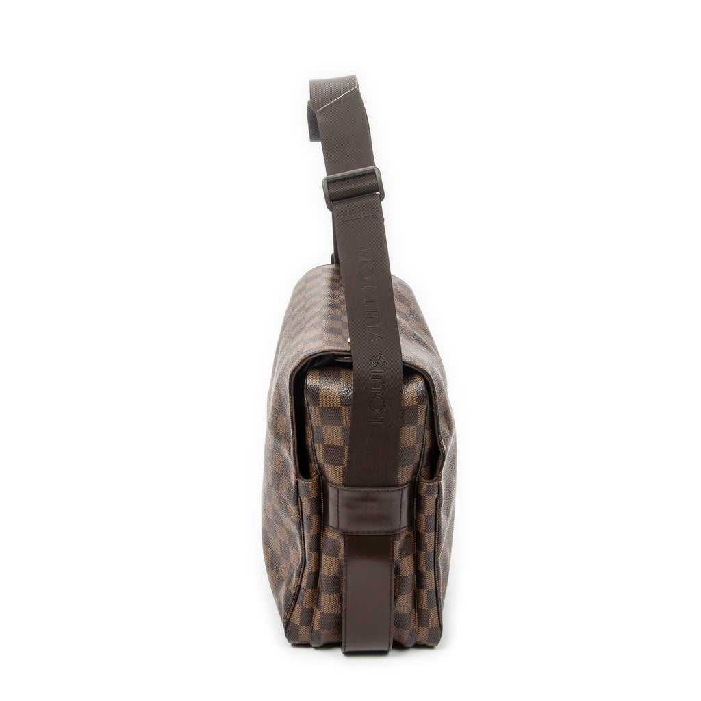 Shoulder Bag Naviglio Brown Damier Ebene