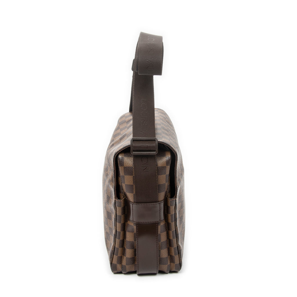 Shoulder Bag Naviglio Brown Damier Ebene